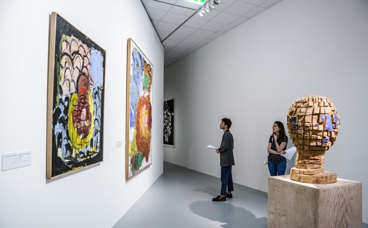 Georg Baselitz Ausstellung in der Ungarischen Nationalgalerie post's picture