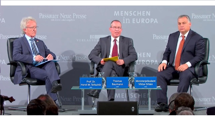 Orbán bei der Podiumsdiskussion „Menschen in Europa” in Passau – Video post's picture