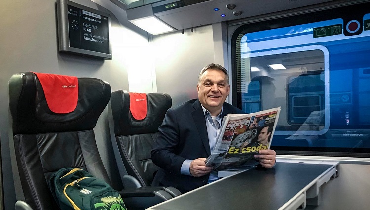 Viktor Orbán auf Wien-Besuch post's picture