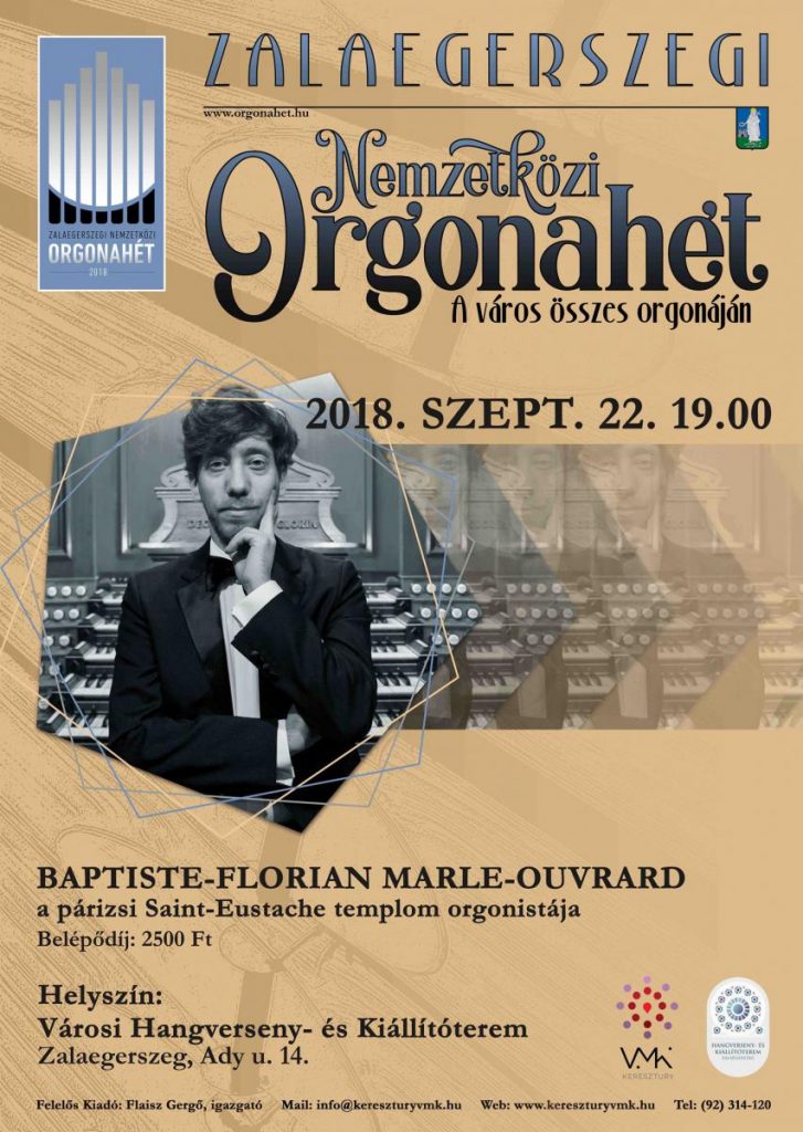 Internationale Orgelwoche in Zalaegerszeg post's picture