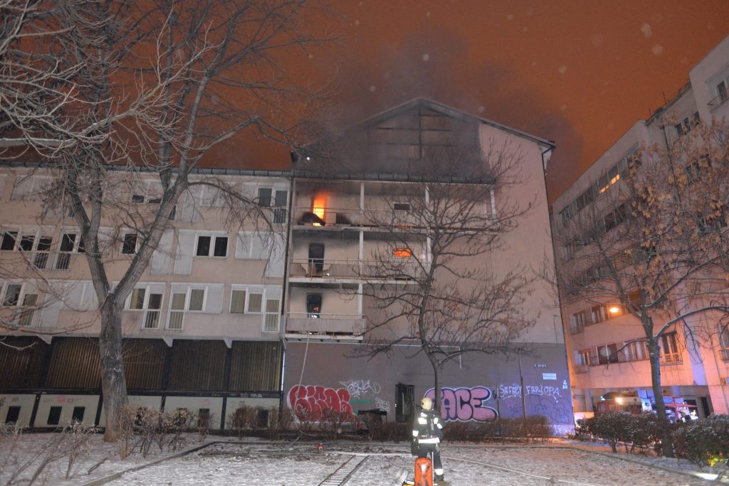 Eine Tote bei Brand im Budapester Studentenheim post's picture