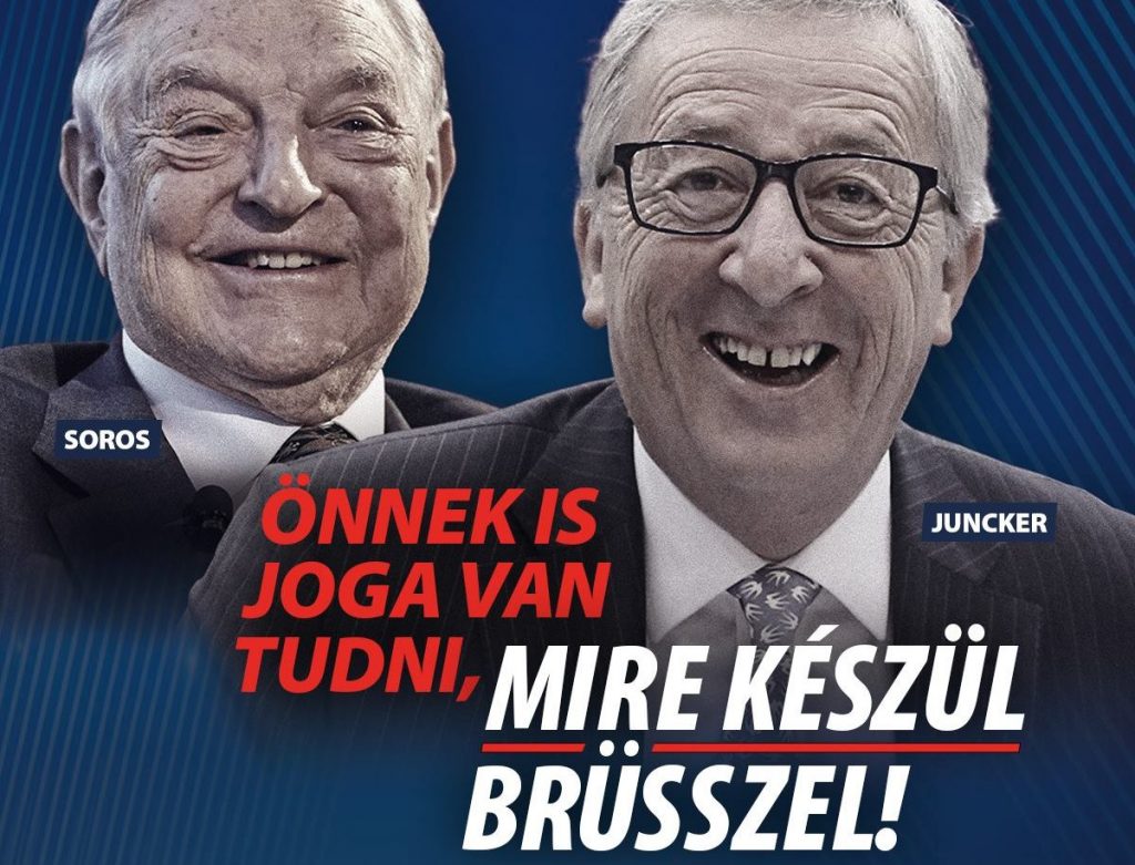 Regierung startet neue „Informationskampagne“ mit Soros und Juncker post's picture