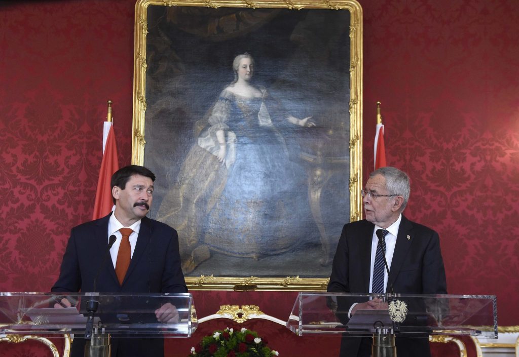 Präsident Áder lobt Wirtschaftsbeziehungen zwischen Ungarn und Österreich post's picture