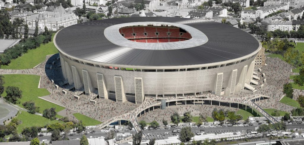 UEFA ist mit dem Bau der Puskás Aréna in Budapest zufrieden post's picture