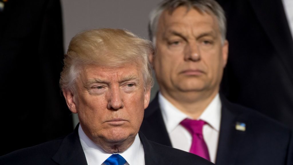 Trump empfängt am Montag Orbán im Weißen Haus post's picture