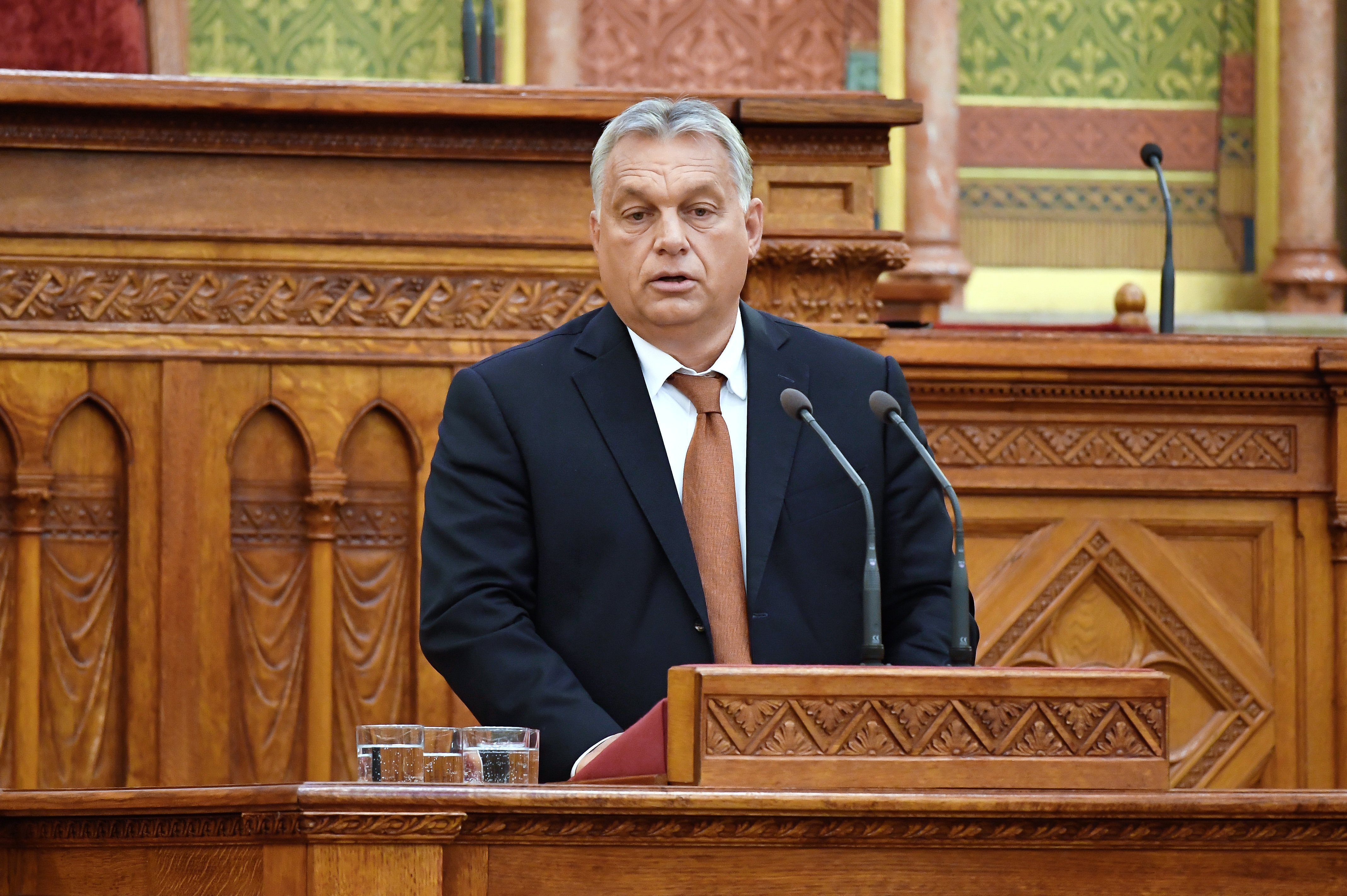 Welche Ziele hat Orbán bisher in seinen Reden als frischgewählter Ministerpräsident formuliert?