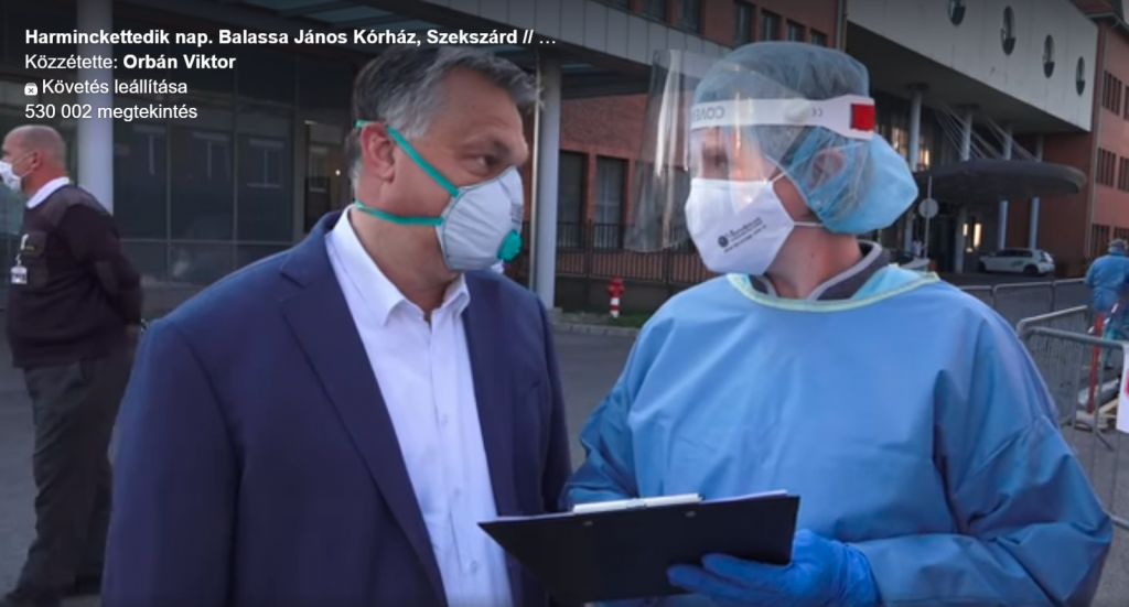 Orbán besucht Krankenhaus in Szekszárd post's picture