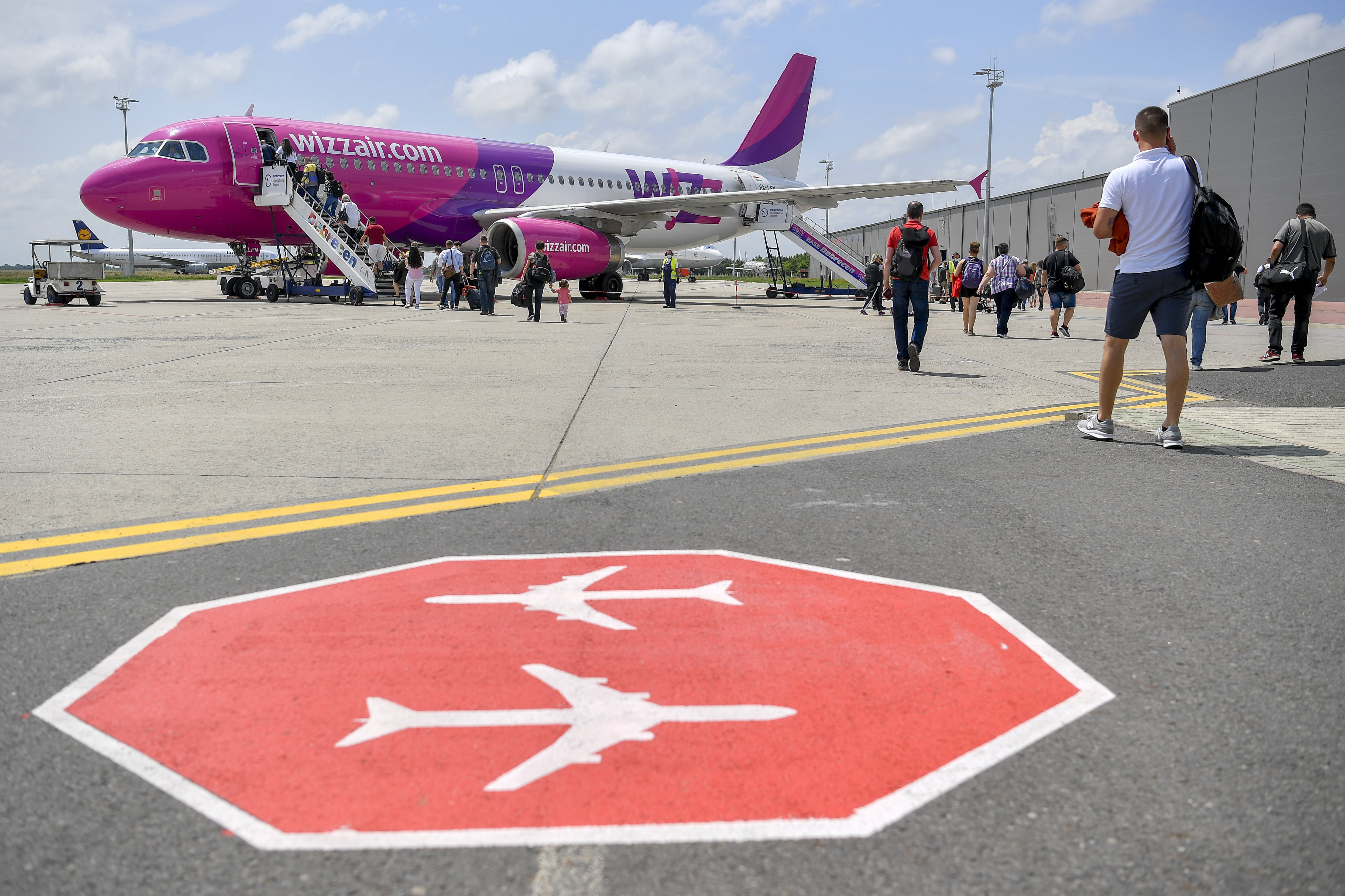 Wizz Air Flug macht außerplanmäßigen Zwischenstopp in Budapest