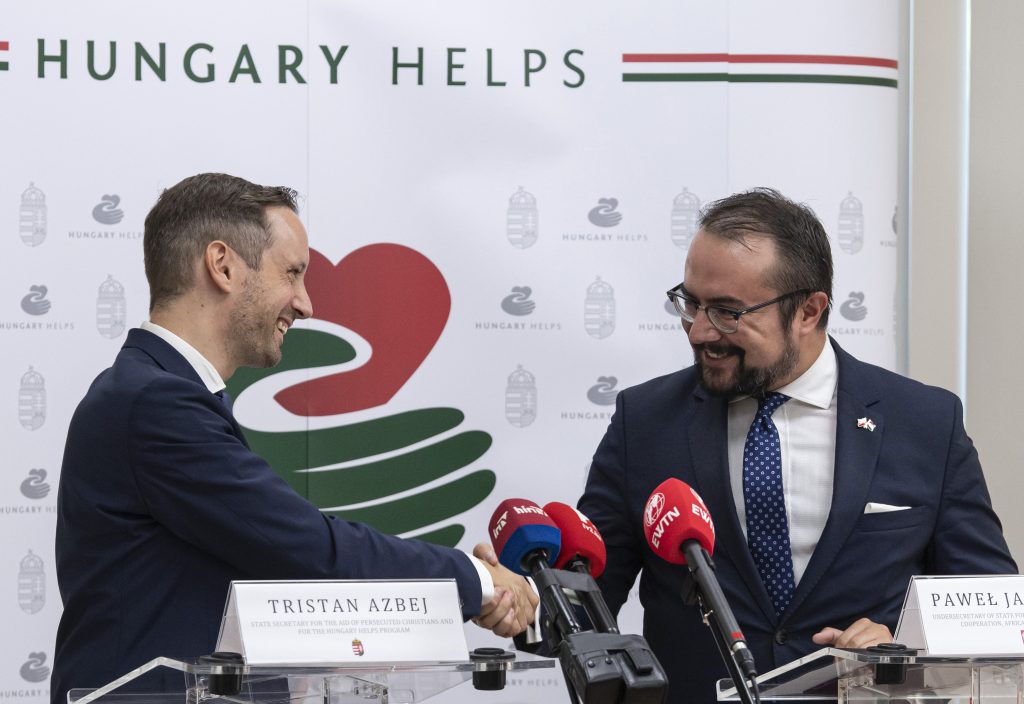 Abkommen über ungarisch-polnische humanitäre Zusammenarbeit unterzeichnet post's picture