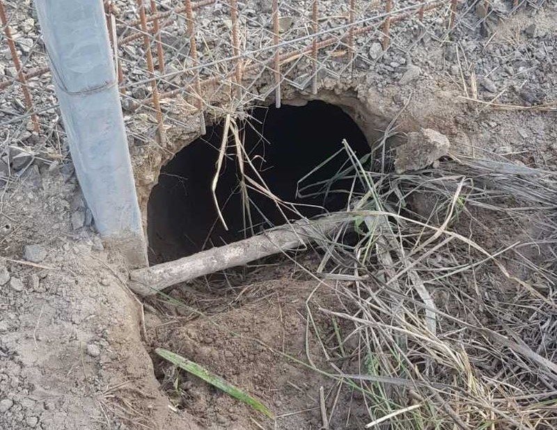 Zwei neue Tunnel unterhalb des Grenzzauns entdeckt post's picture