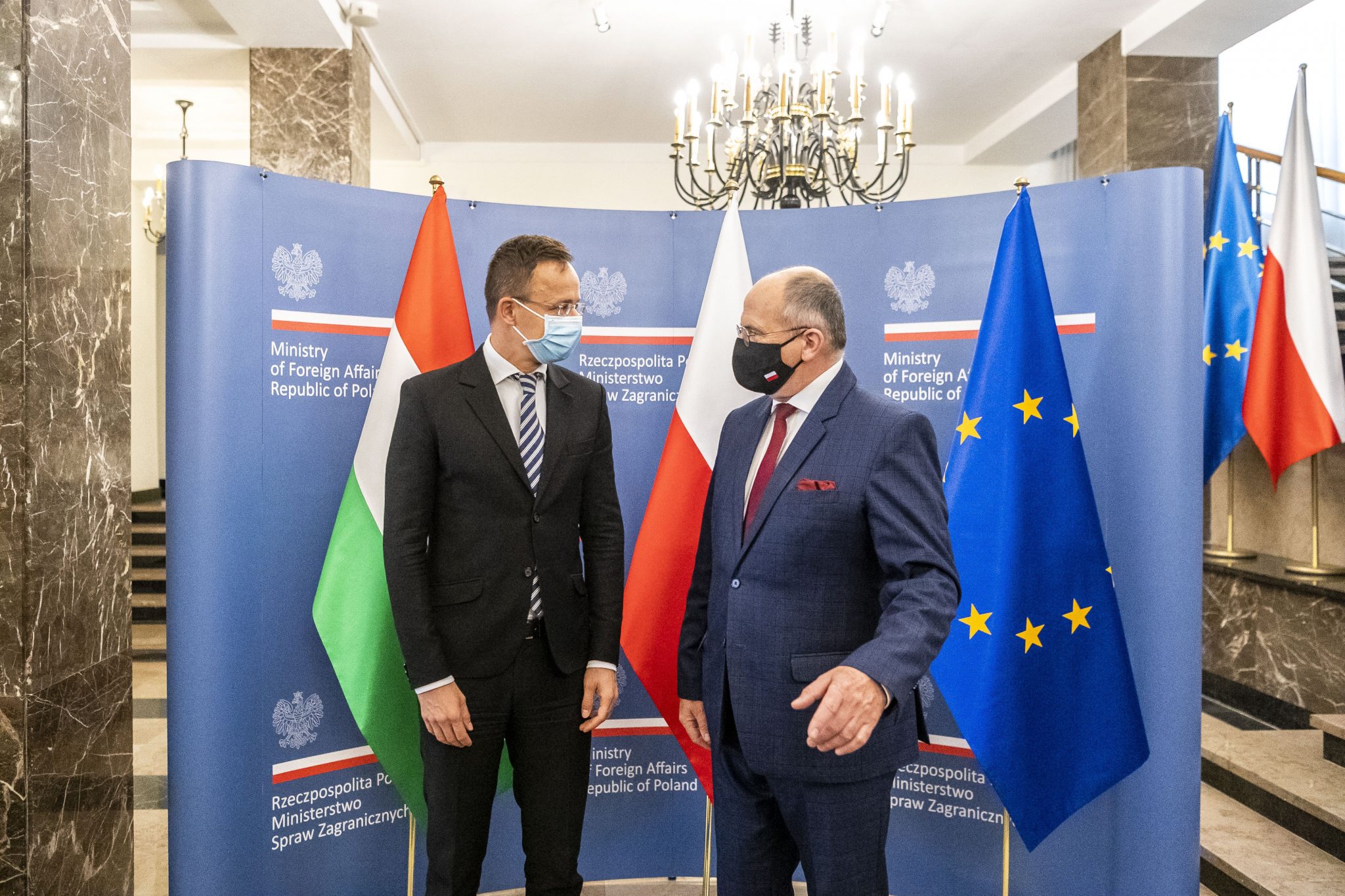 Außenminister über Veto: Ungarn und Polen sind zur Zusammenarbeit verpflichtet