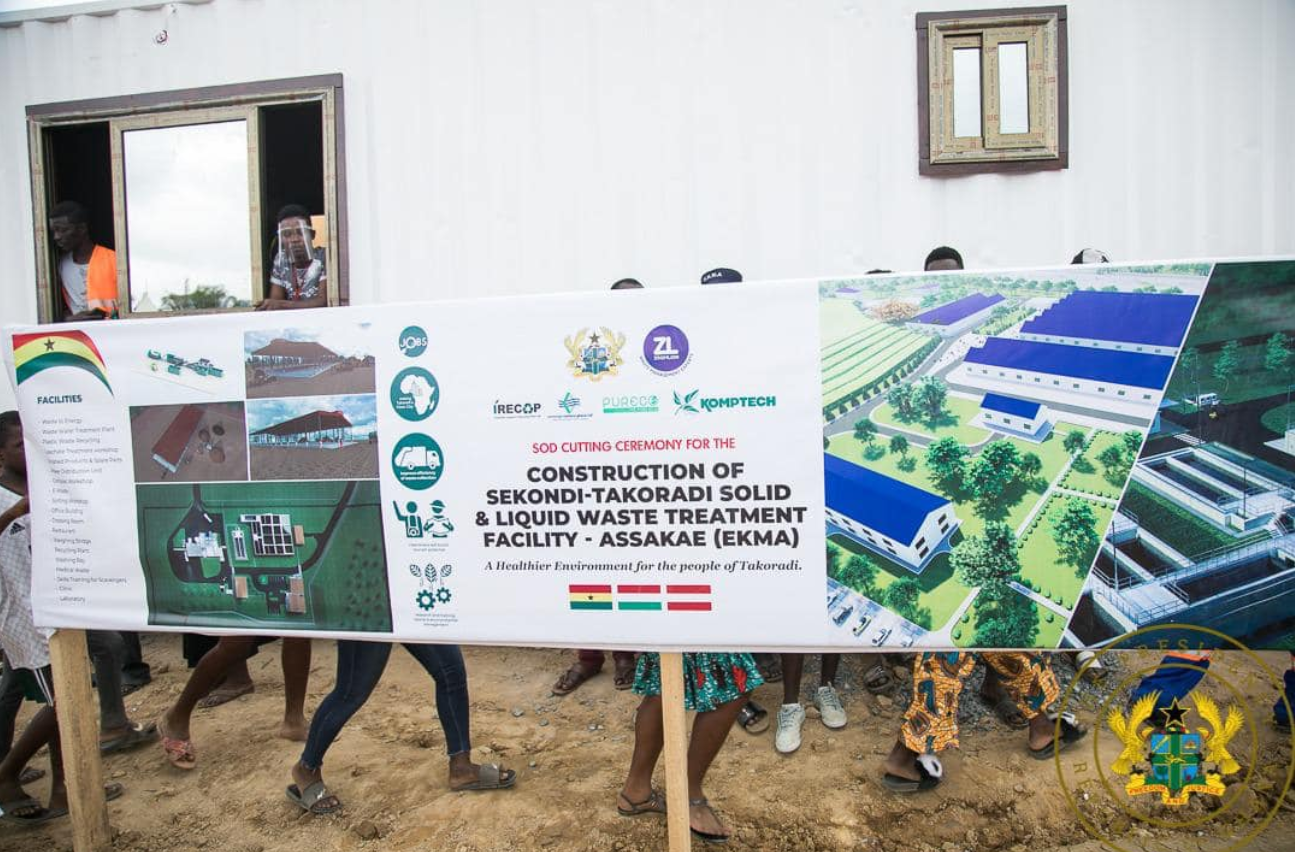 Ungarische Technologie zur Abwasserbehandlung in Ghana