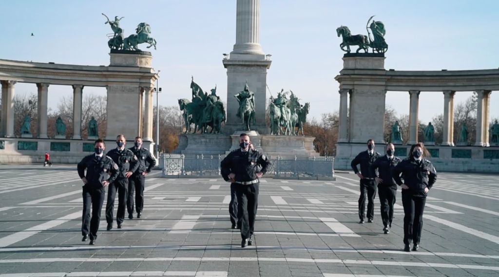„Jerusalema-Challenge“ bei der Budapester Polizei – VIDEO! post's picture