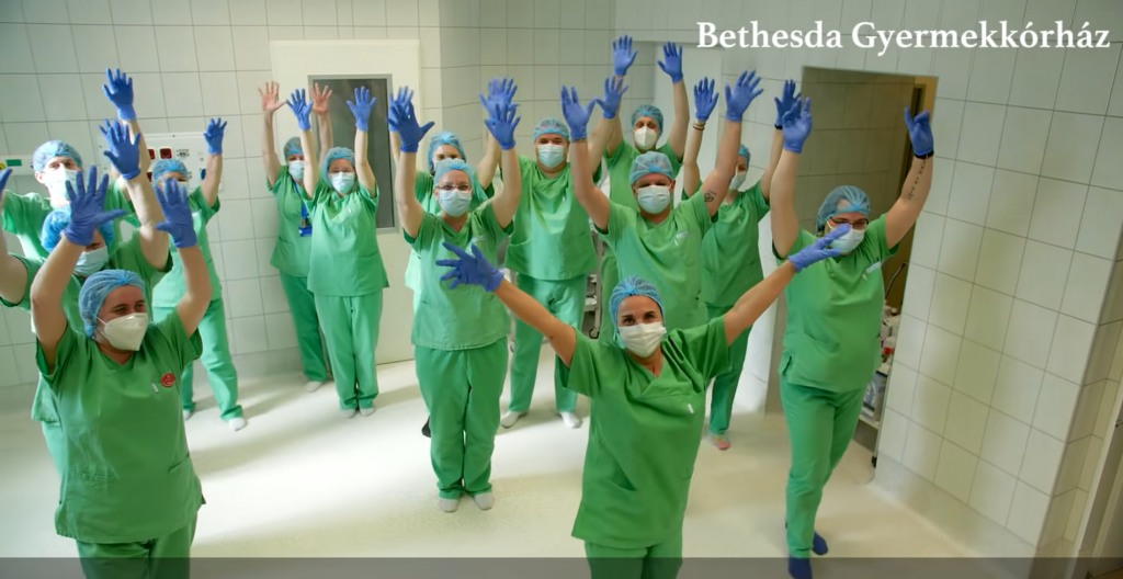Bethesda Kinderkrankenhaus stellt sich der Jerusalema-Dance-Challenge post's picture
