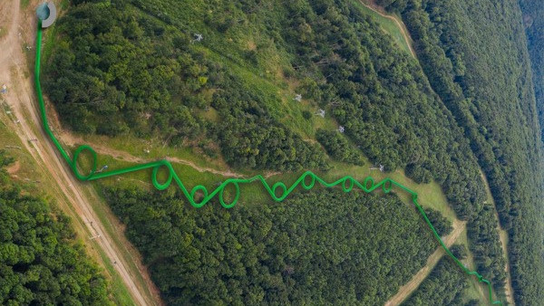 Die längste Rutsche der Welt wird in Eplény eröffnet post's picture