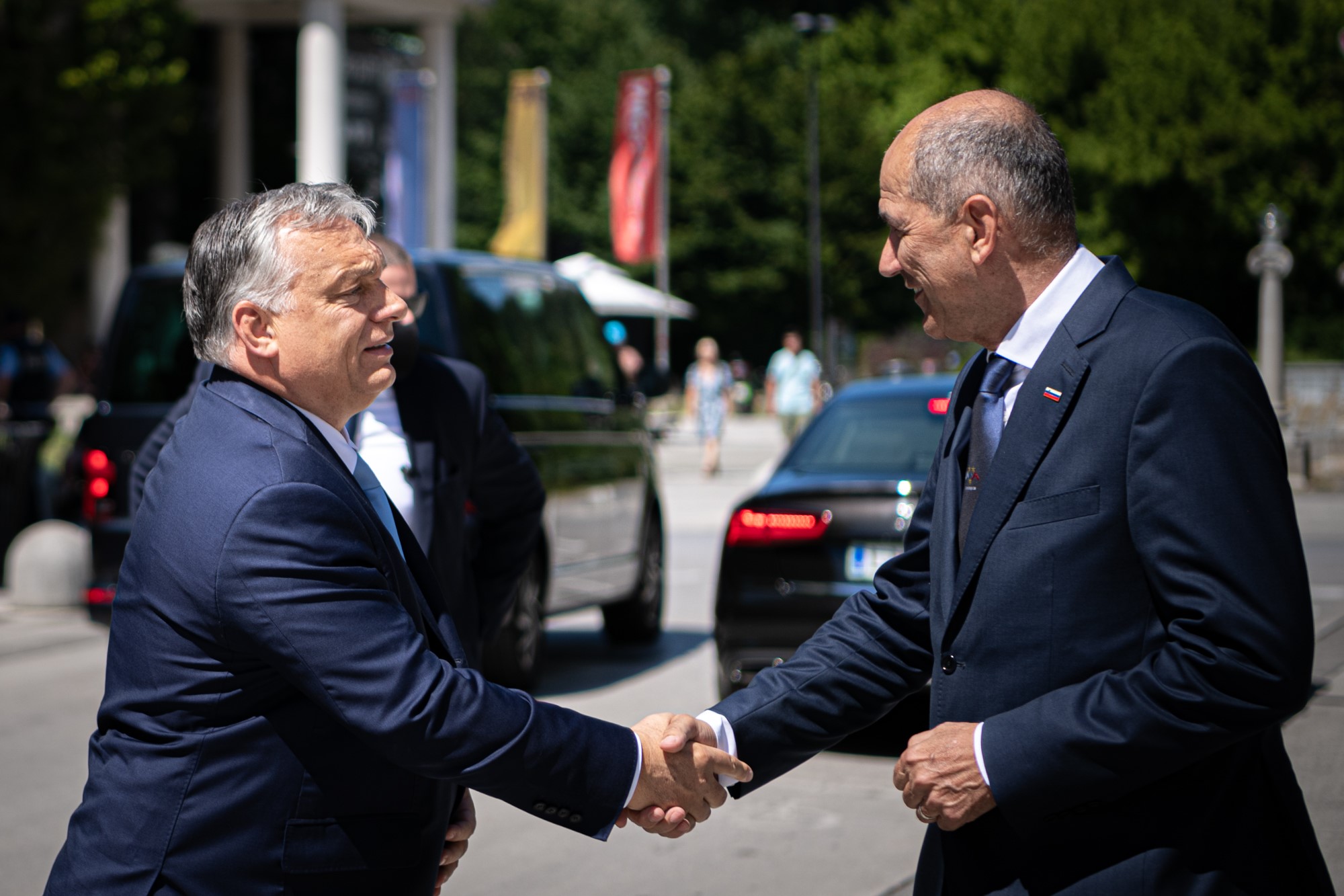 Orbán in Slowenien: 