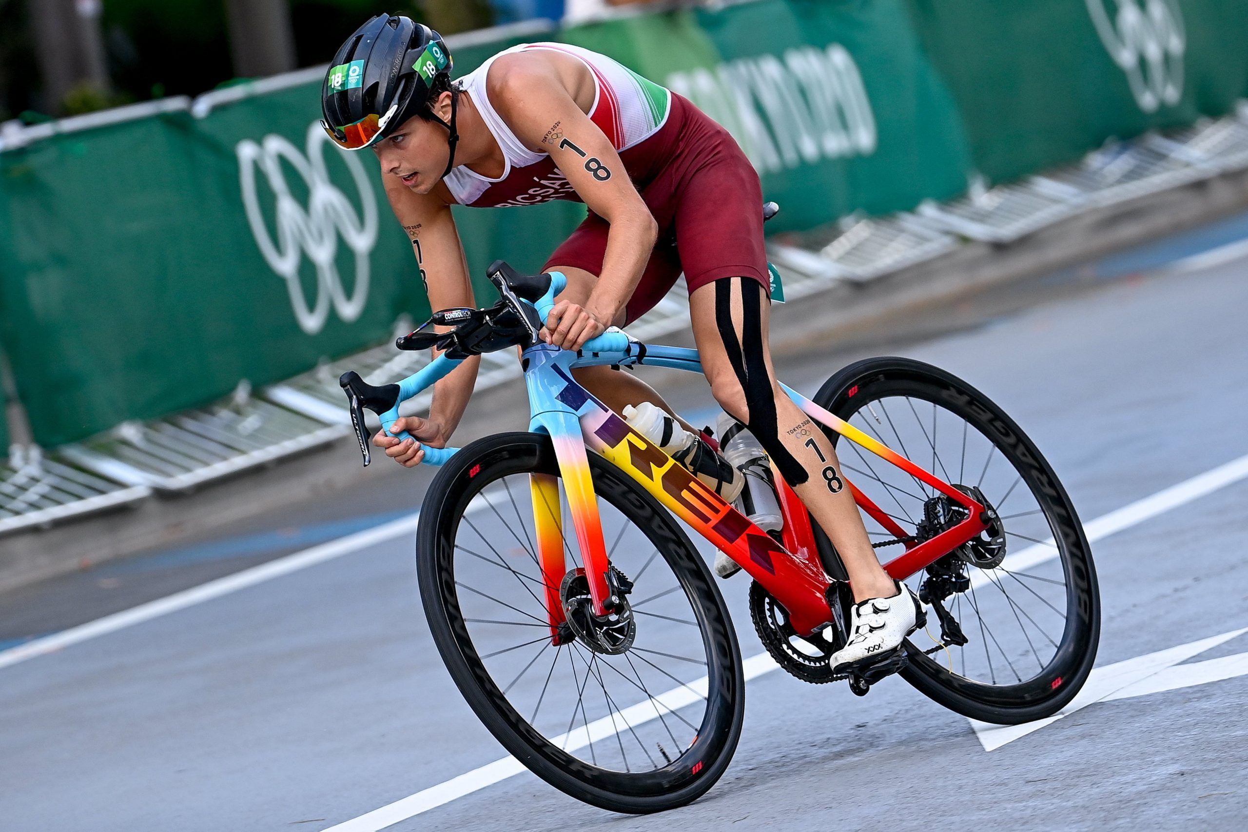 Bence Bicsák holt Ungarns beste Leistung im Triathlon bei Olympischen Spielen