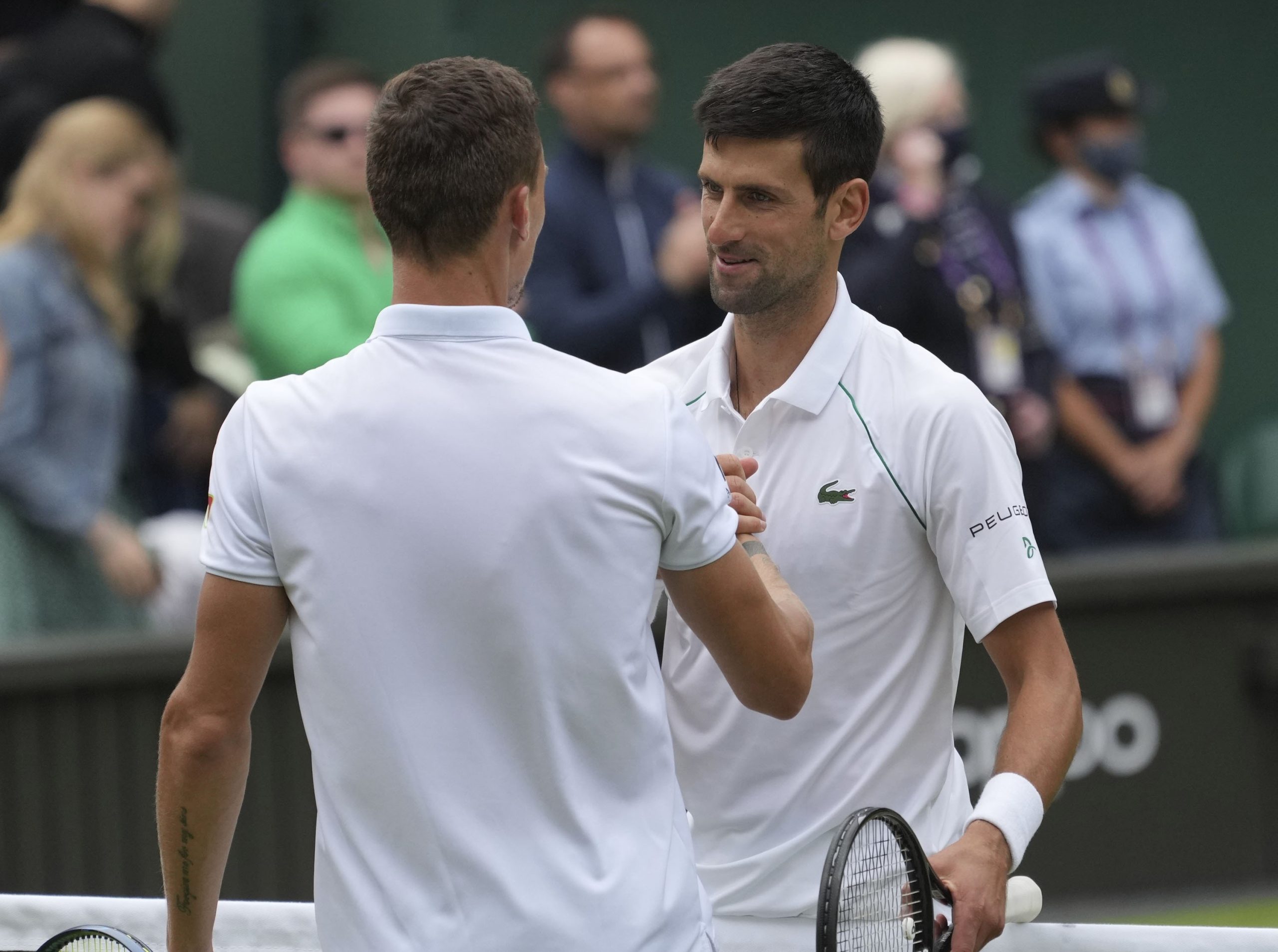Ungarische Nachricht von Djokovic an Fucsovics