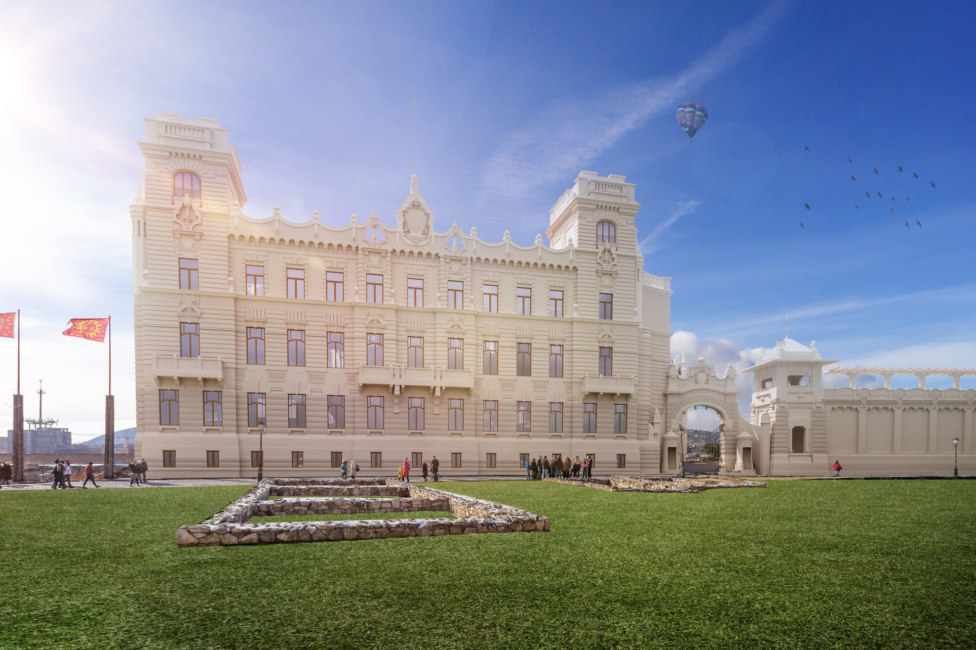 Palais des Erzherzogs Joseph wird originaltreu wiederaufgebaut! - FOTOS!