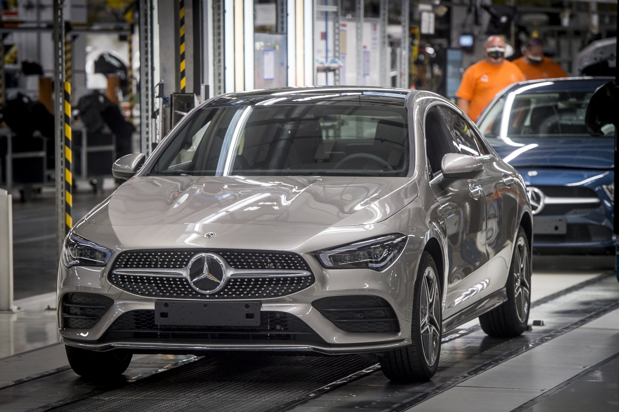 Mercedes-Werk in Kecskemét nimmt Produktion wieder auf