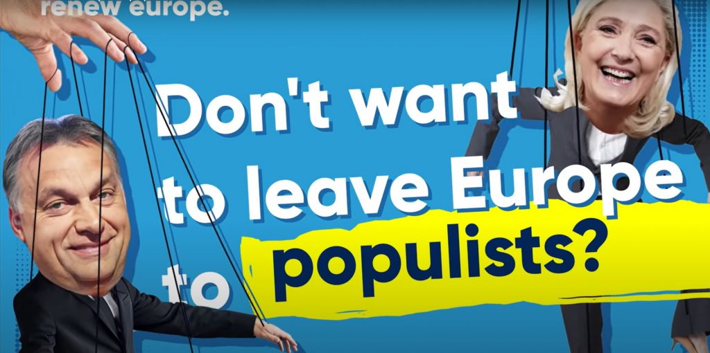 Liberale Renew-Europe-Fraktion wirbt mit Orbán als Marionette post's picture
