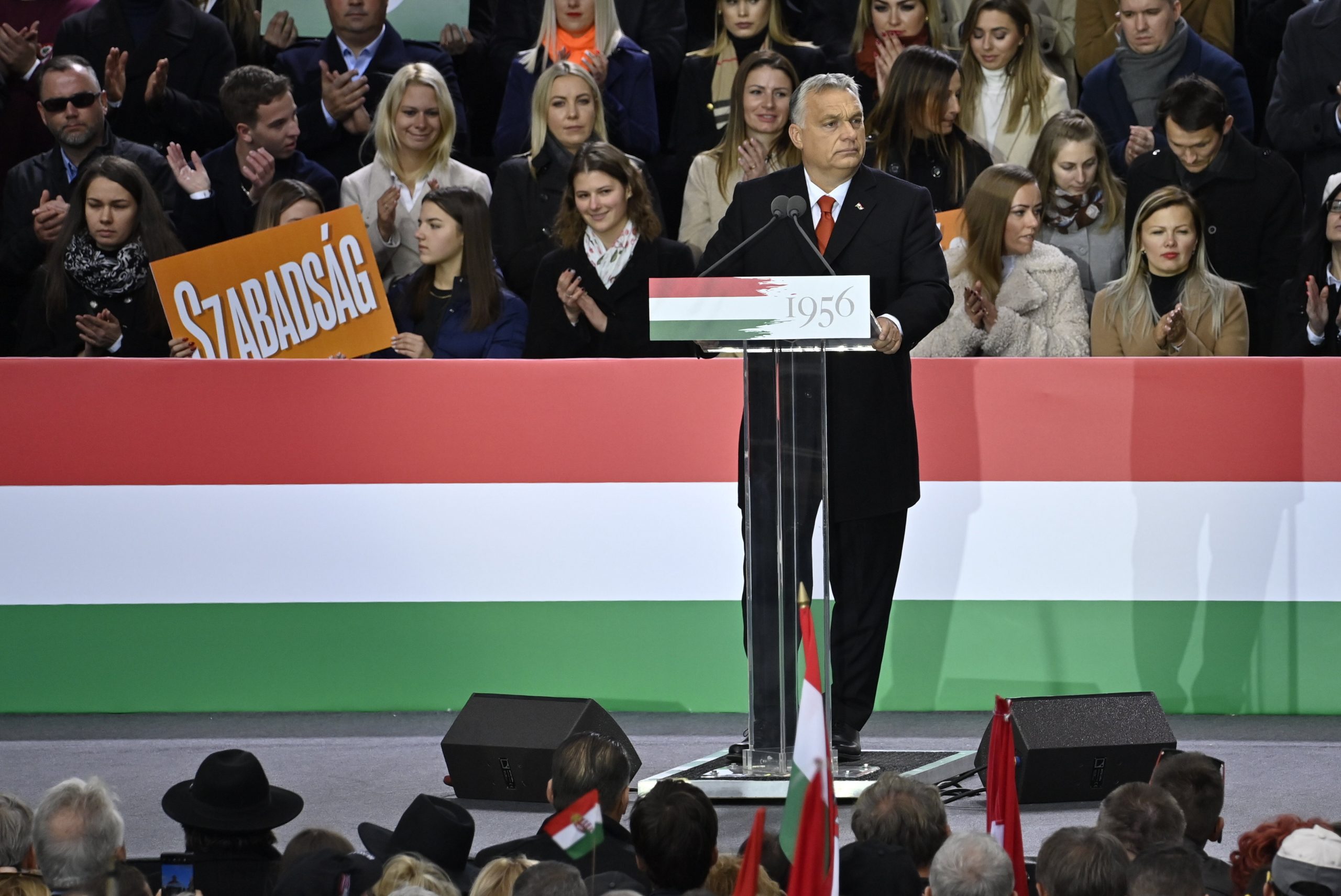 Orbán in seiner Festrede: 