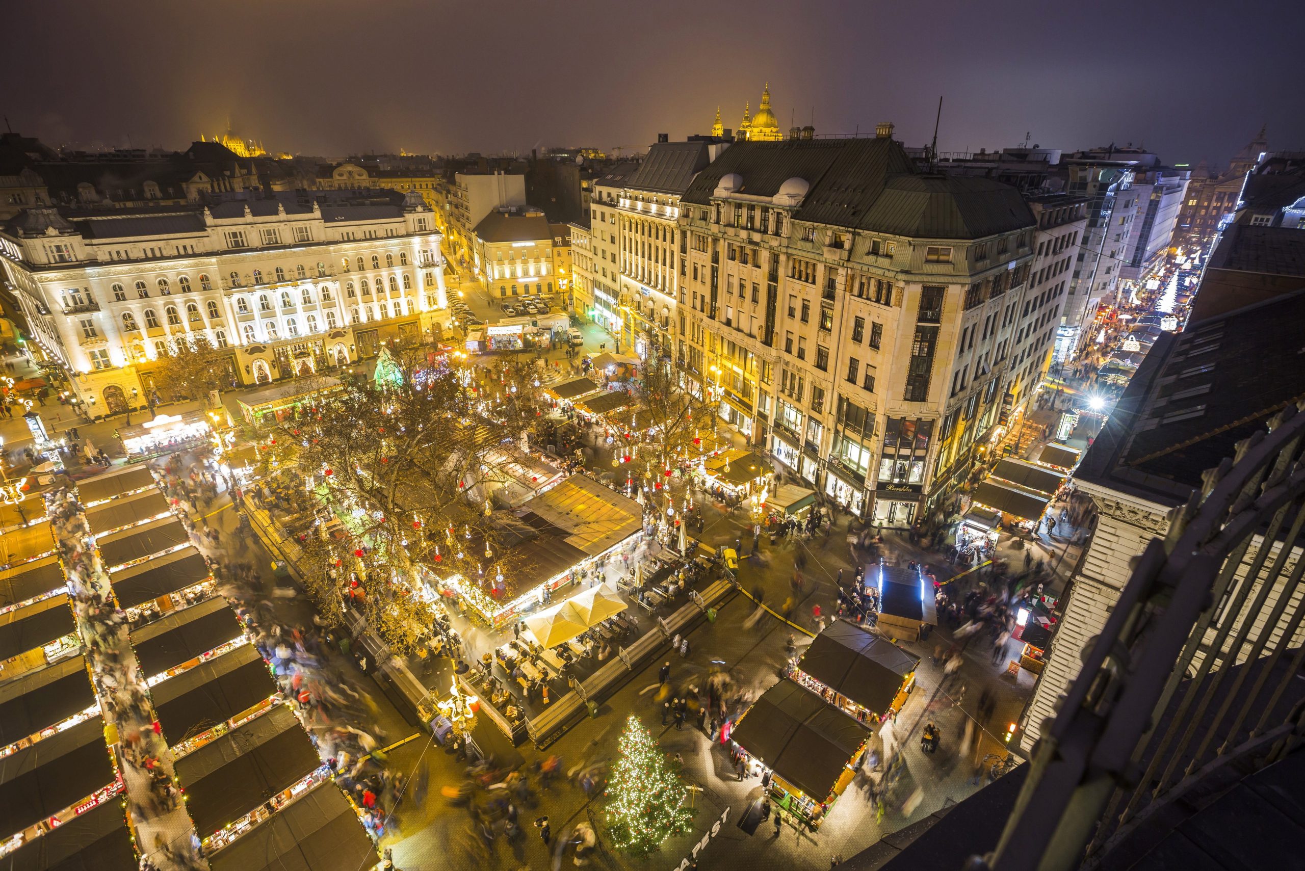 Budapester Weihnachtsmarkt 2021 mit 2G