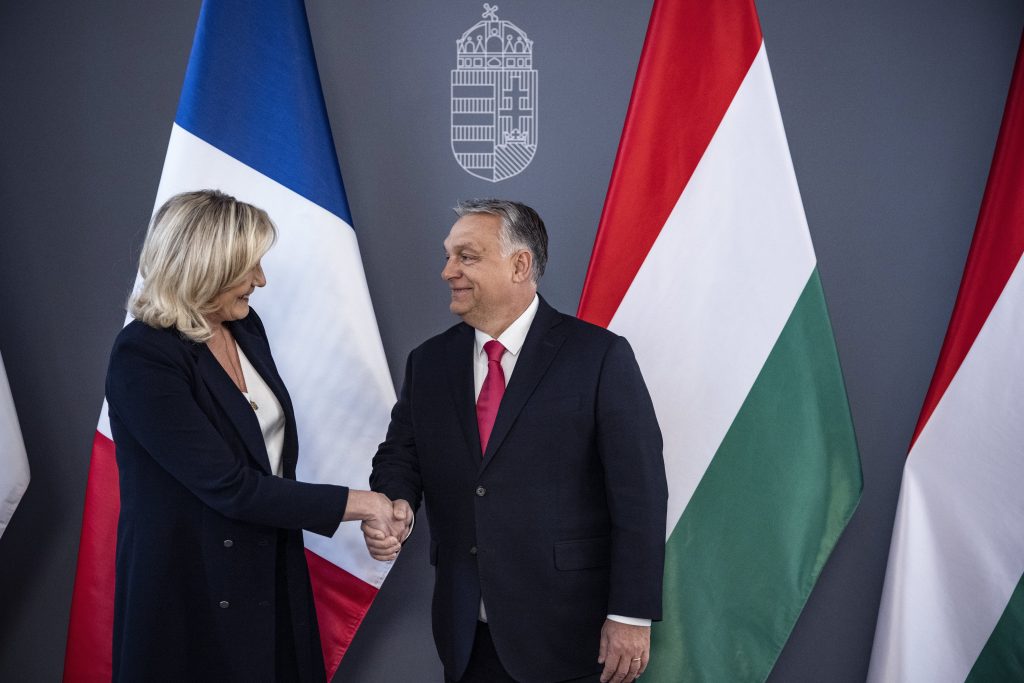 Le Pen an Orbán: „Ich unterstütze Ungarns Widerstand gegen Drohungen aus Brüssel“ post's picture