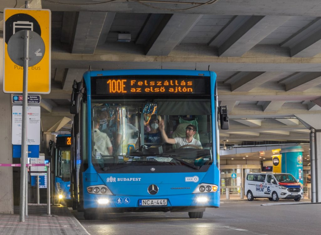 Flughafen Budapest: Schnellbusse fahren erneut mit höherer Frequenz in die Innenstadt post's picture