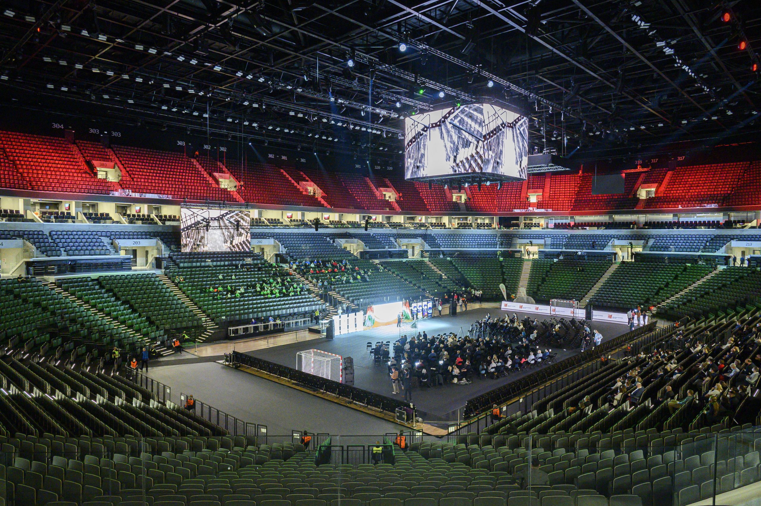Ungarns größte Sporthalle in Budapest eingeweiht