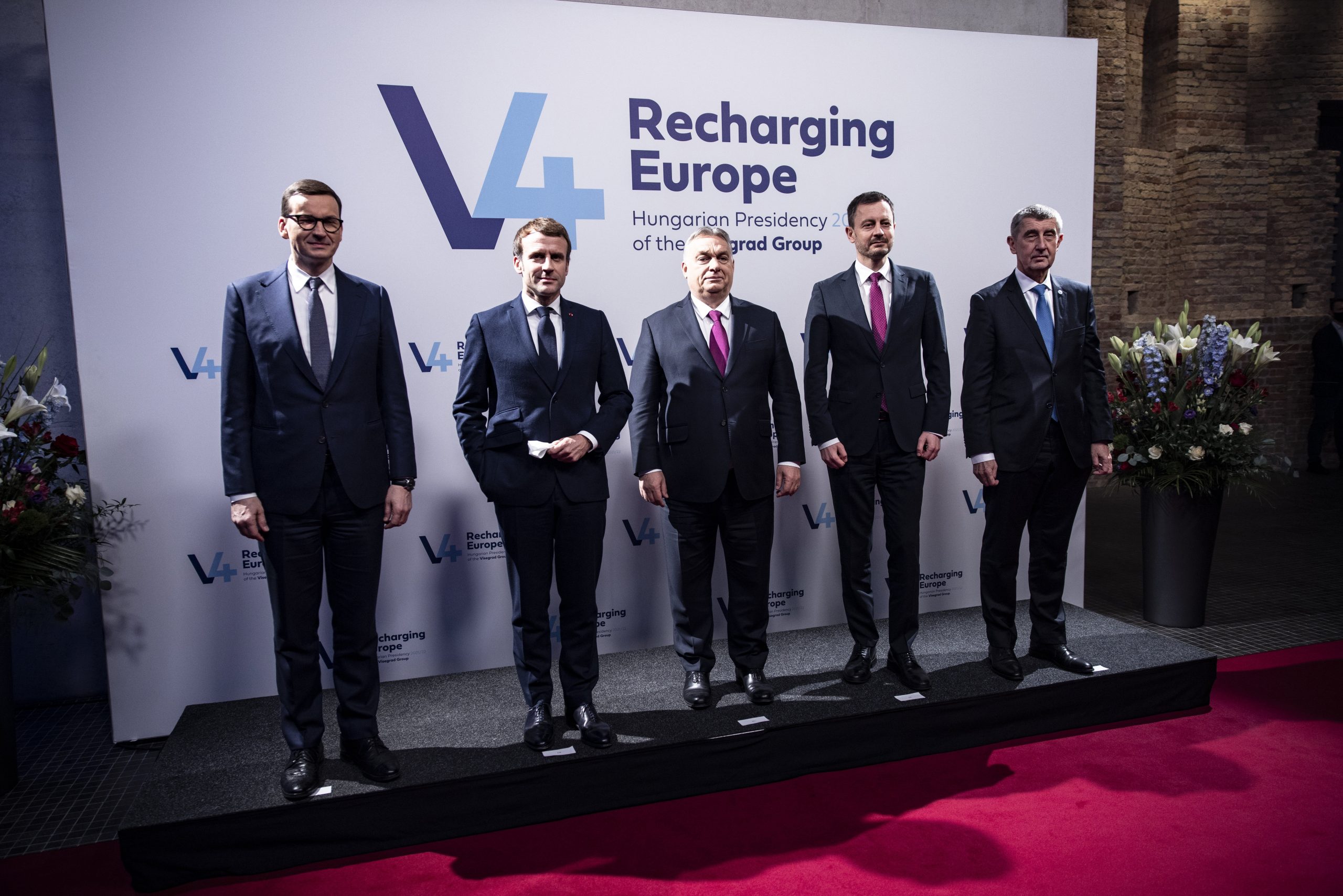 V4-Macron Treffen: 