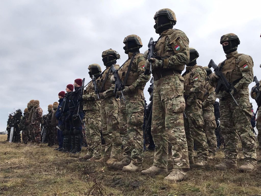 Streitkräfte veranstalten Übung an der Grenze zwischen Ungarn und Serbien post's picture