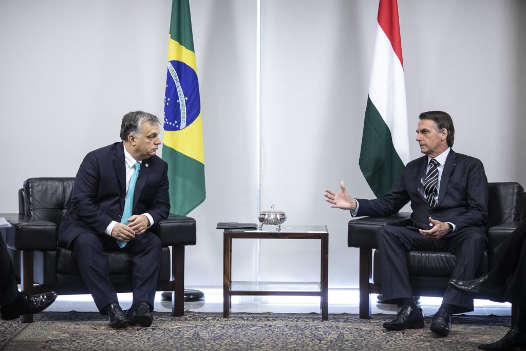 Brasilianischer Präsident Bolsonaro trifft Orbán in Budapest im Februar post's picture