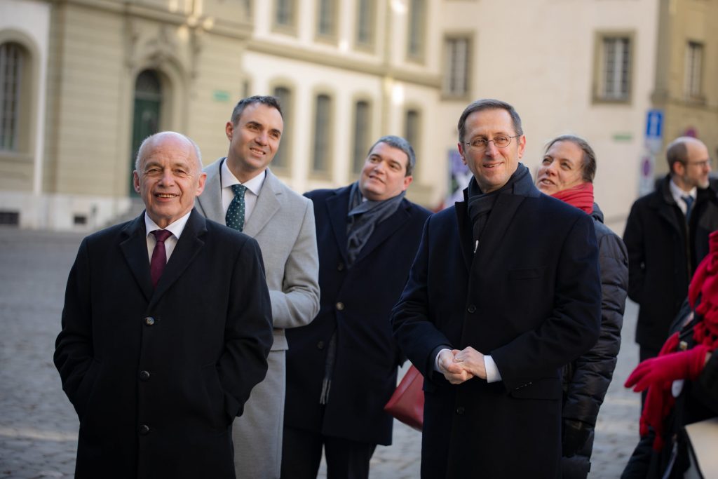 Finanzminister trifft sich mit Schweizer Amtskollegen in Bern post's picture