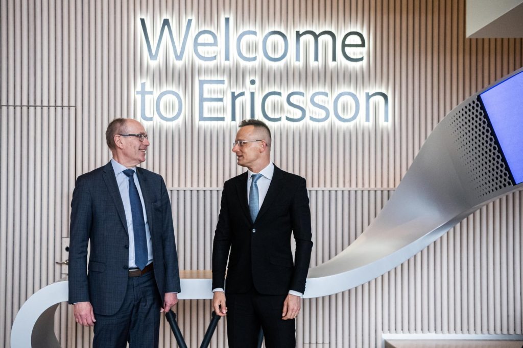 Außenminister Szijjártó trifft Electrolux- und Ericsson-Chefs in Stockholm post's picture