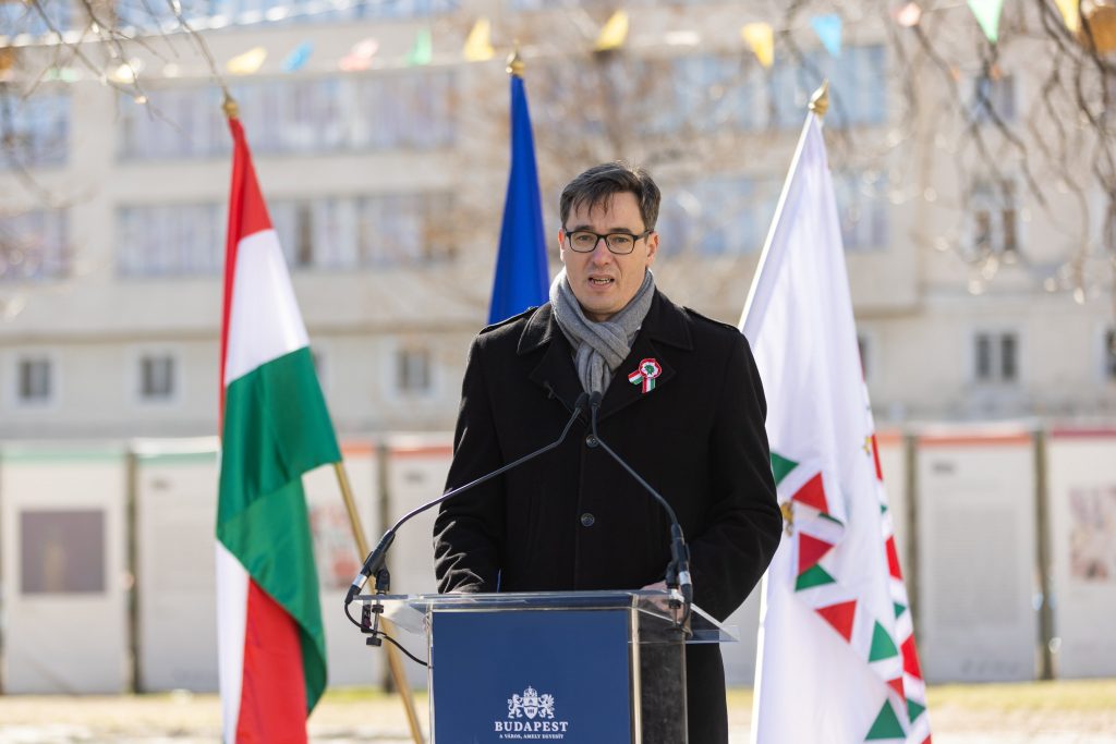 15. März – Oberbürgermeister Karácsony: Ungarische Aufstände sind immer für Frieden post's picture