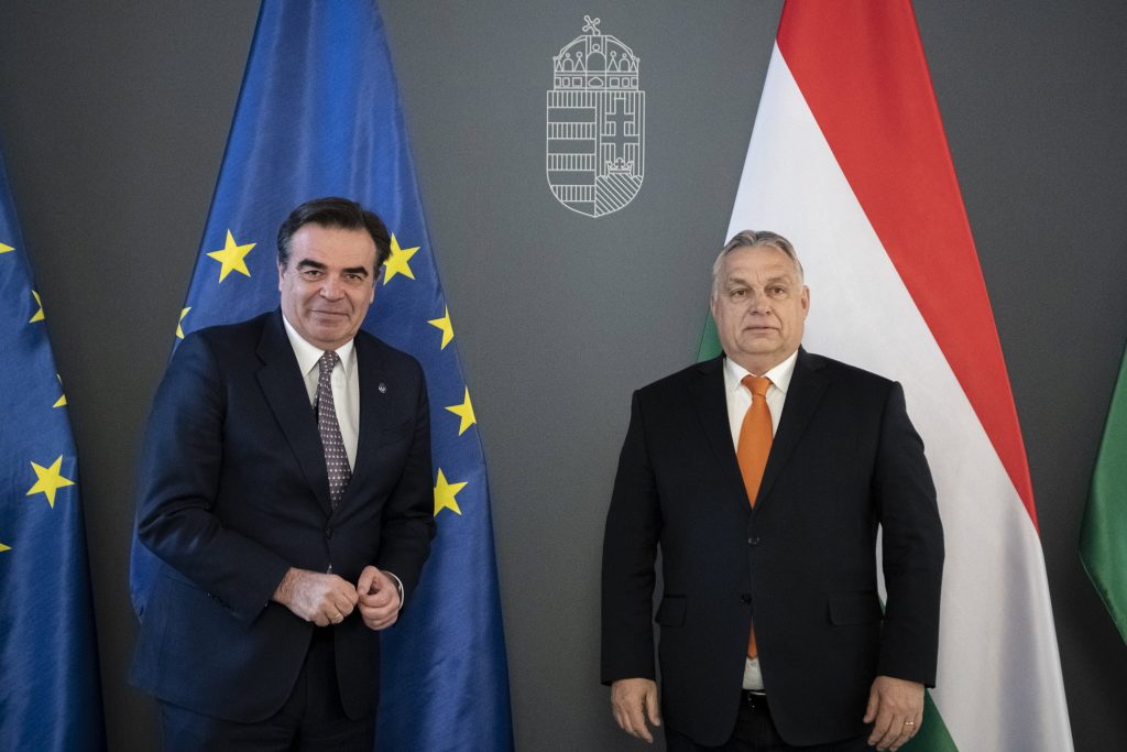 Orbán führt Gespräche mit EU-Vizepräsidenten in Budapest post's picture