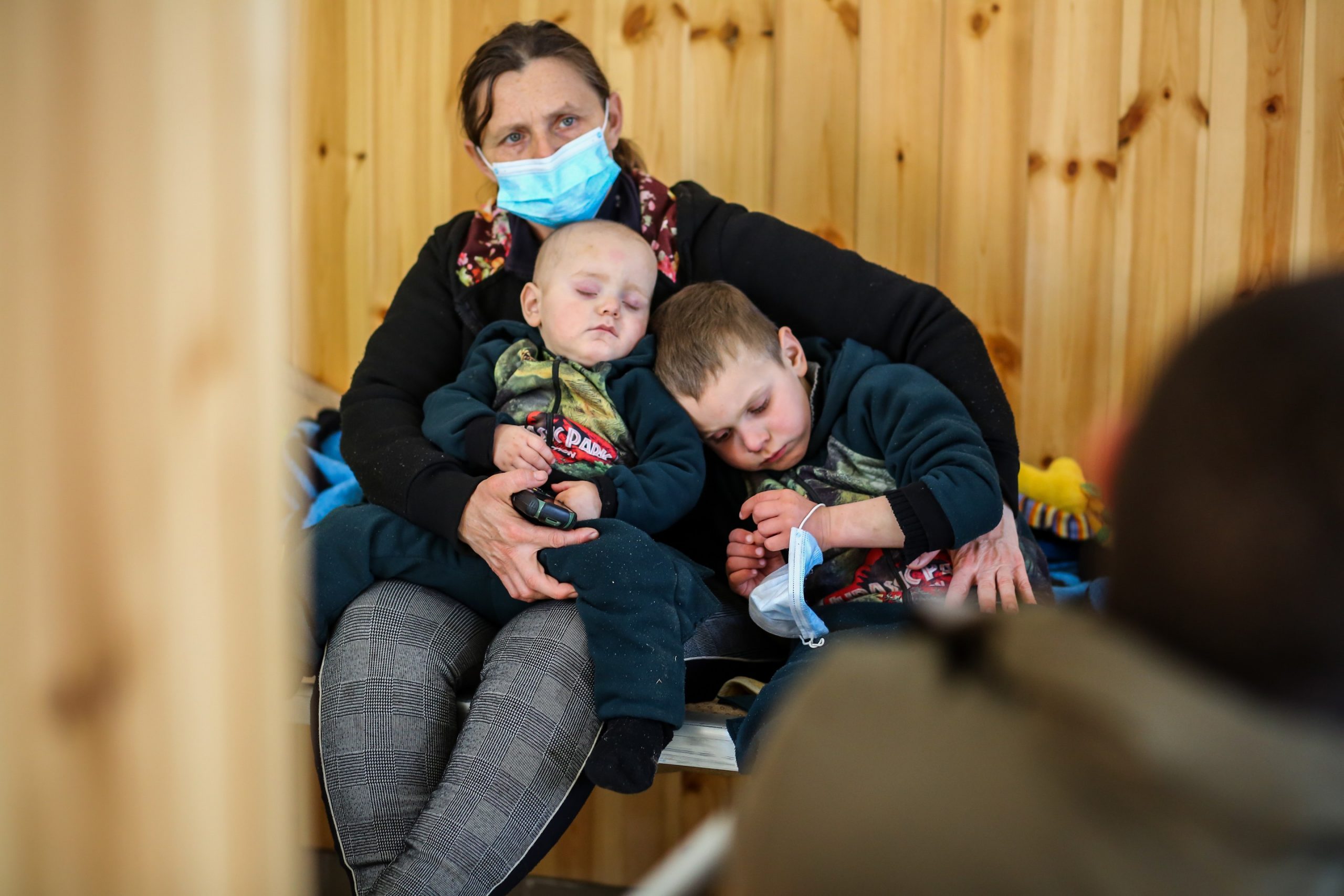 Rund 8.962 Flüchtlinge kommen am Donnerstag aus der Ukraine an