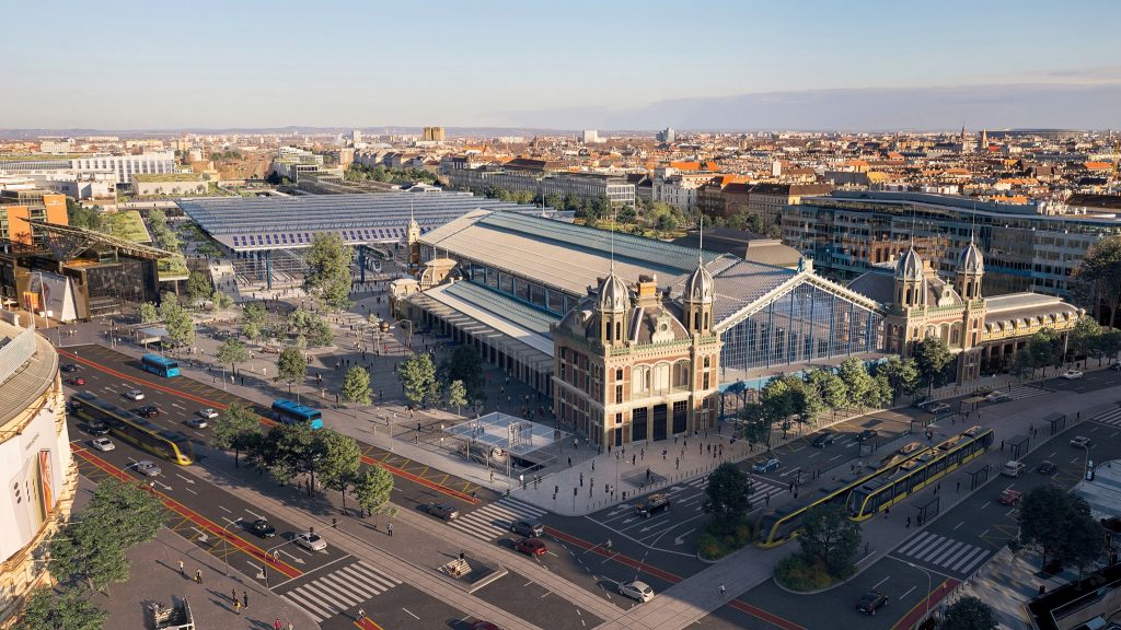 Siegerentwurf für den ikonischen Nyugati-Bahnhof in Budapest enthüllt – Fotos! post's picture