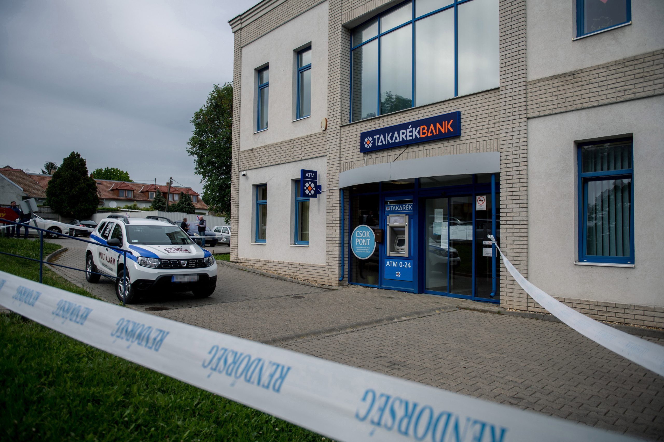 Polizist raubte eine Bank in Pécs aus