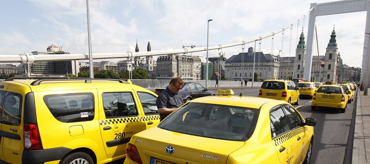 Taxifahrten in Budapest werden ab Mai deutlich teurer post's picture