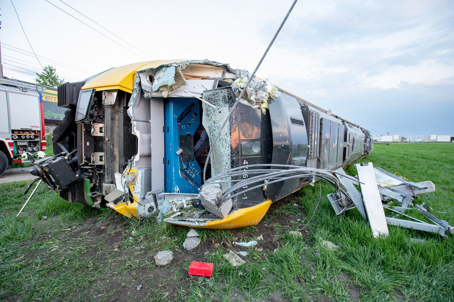 Zugunglück in Österreich: 52-jähriger ungarischer Lokführer schwer verletzt
