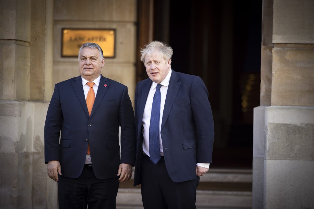 Orbán und Premierminister Johnson erörtern die Situation in der Ukraine post's picture