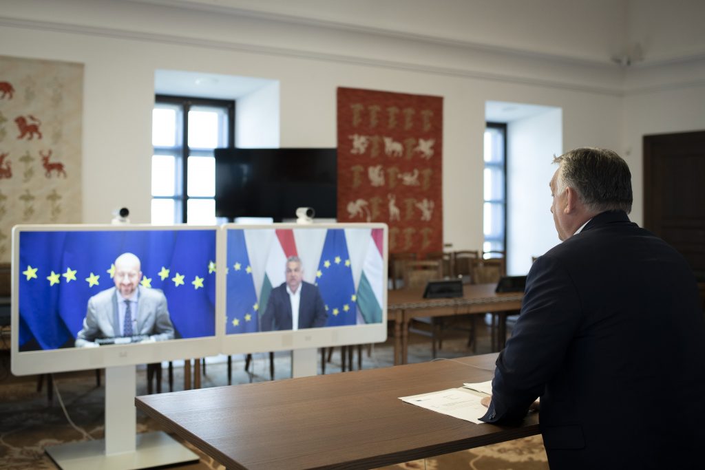 Orbán in Videokonferenz mit EU-Ratspräsident über EU-Ölembargo post's picture