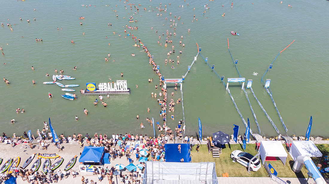 Balaton-Durchschwimmen: Voranmeldung hat begonnen