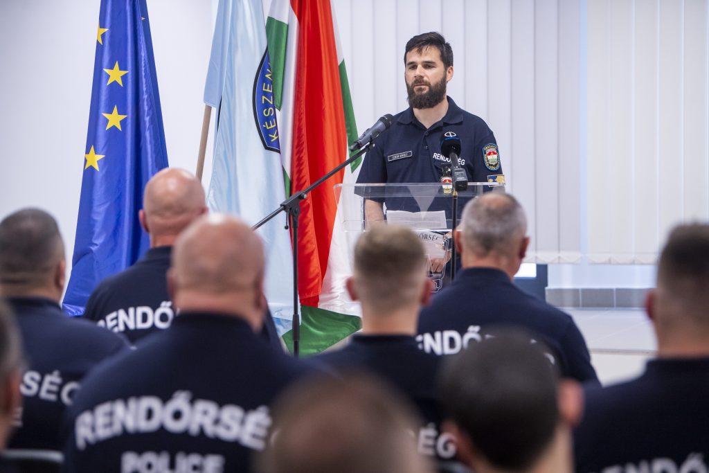 Weitere ungarische Polizeieinheit wird nach Nordmazedonien entsandt post's picture