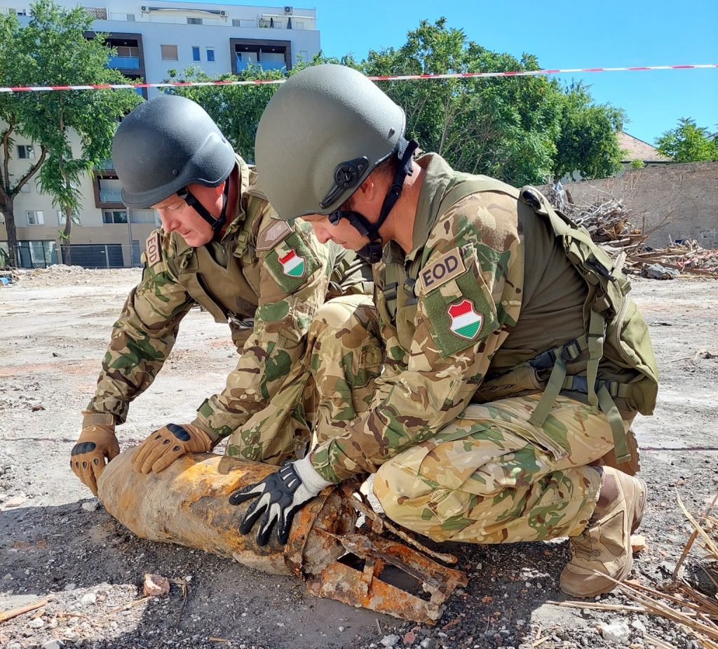 Kampfmittelbeseitigungsdienst der ungarischen Verteidigungskräfte wurde in diesem Jahr mehr als tausend Mal alarmiert post's picture