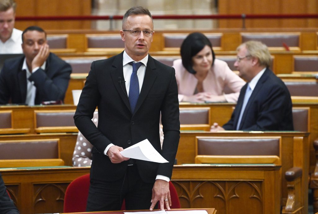 Außenminister Szijjártó: Ungarn verhandelt nicht über das Gasembargo post's picture
