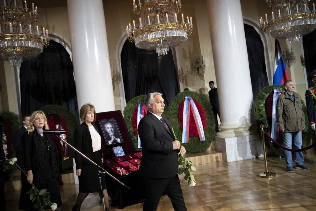 Viktor Orbán nahm an der Trauerfeier von Michail Gorbatschow teil post's picture