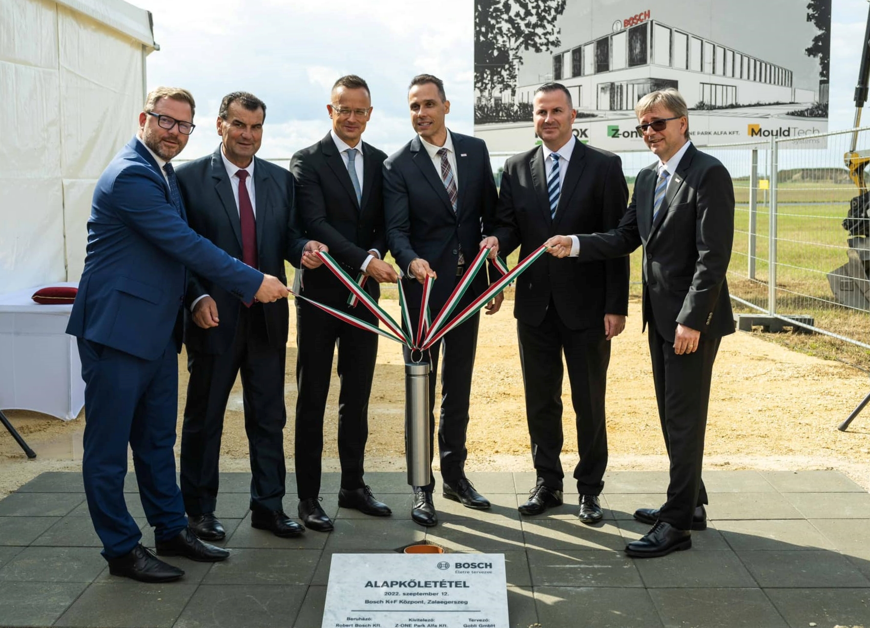 Neues Technikzentrum von Bosch schafft zweihundert Arbeitsplätze in Zalaegerszeg